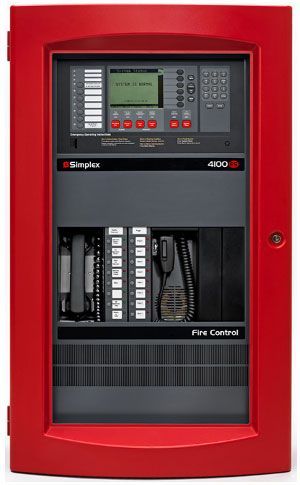 4100ES_Red_Straight_InfoAlarm_Phone_Mic